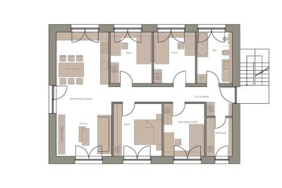 Neubau mit EBK: Geschmackvolle 5-Zimmer-Wohnung mit gehobener Innenausstattung im Deggenhausertal