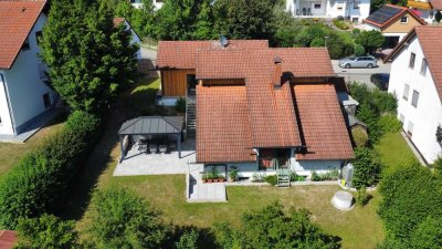 Gemütliches Einfamilienhaus mit großem Garten, Terrasse & Sauna