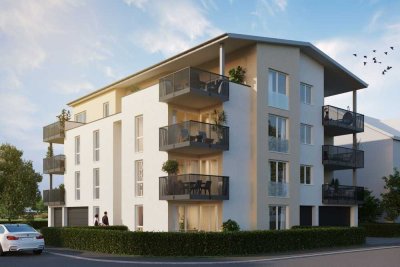 Neubau 2025 im Weberdorf!   Moderne  2-Zim.- Wohnung - Ihr neues Zuhause!