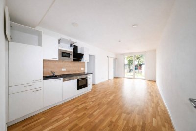 SOFORT EINZIEHEN: Helle 2-Zimmer-Gartenwohnung in ruhiger Lage