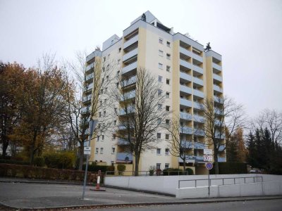 Möblierte 1-Zimmerwohnung in Neusäß mit Balkon