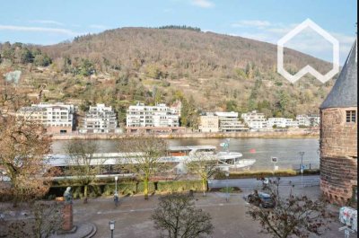 Elegante 2-Zimmer Wohnung mit Neckarblick im Herzen der Heidelberger Altstadt – All-Inclusive!