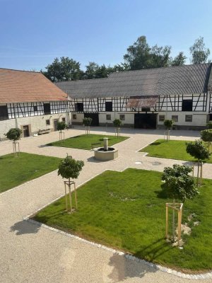 Wohnen im Gutshof, 4-Zimmer, direkt am Golfplatz, Wohnen wie im Urlaub