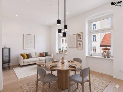 Moderne 2-Zi Erstbezugswohnung mit Freifläche, Küche &amp; Fußbodenheizung in 1150 Wien