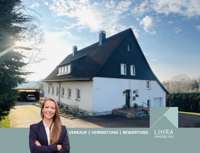 Doppelhaus in reizvoller Umgebung in Dörentrup-Ortsteil!