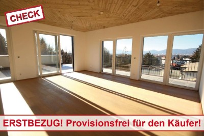 PROVISIONSFREI für den Käufer! Penthouse mit Blick auf die Herz-Jesu Kirche! 71 m² Dachterrasse!