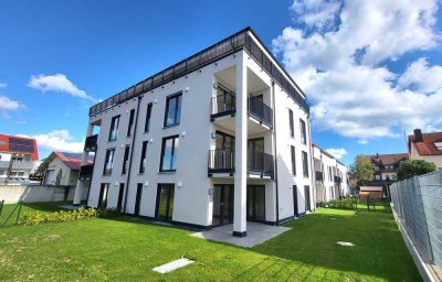 +++NU-Burlafingen, 3Zi.-Galeriewohnung, 108,24 m² Wfl., 
2. OG, Küche, Loggia + 2 Stellplätze+++