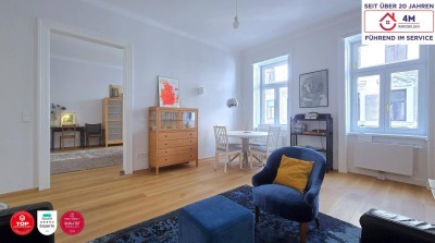 Top-sanierte, helle Altbauwohnung im Herzen des 8. Bezirks