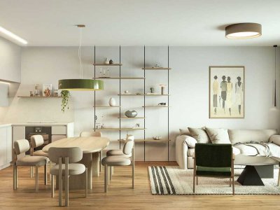 Traum Penthouse mit 180 Grad Süd-Ost-West Panoramablick und begehbarem Kleiderschrank, ruhige Lage
