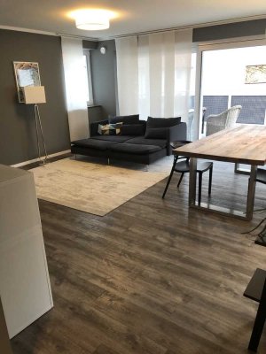 Gepflegte Wohnung mit drei Zimmern sowie Balkon und Einbauküche in Rülzheim