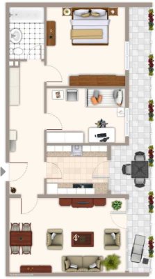 2-Zimmer-Wohnung in Mönchengladbach Zentrum - Nur mit WBS