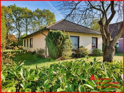 Fertighaus-Bungalow in Aurich OT Sandhorst - Ruhiges Wohnen auf einer Ebene unweit der Auricher Inne
