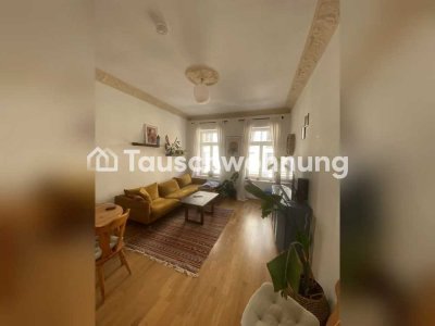 Tauschwohnung: 3-Zimmer Wohnung Plagwitz mit Balkon/Einbauküche/Altbau