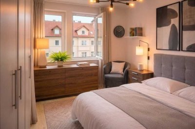 Neubau Erstbezug: Lichtdurchflutete Dachgeschosswohnung über den Dächern Ingolstadts