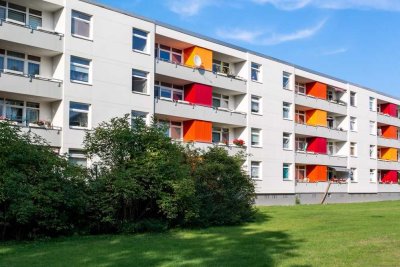 Gepflegte 3‑Zimmer‑Wohnung mit Blick auf grüne Außenanlagen