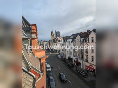 Tauschwohnung: Schöne Altbauwohnung im Herzen von Sülz mit Domblick