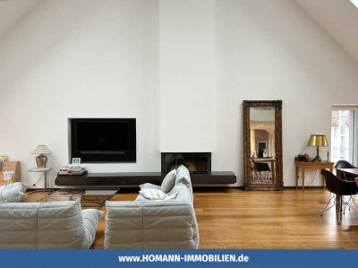 Münster-Innenstadt - Exklusives Penthouse mit Stadt- und Promenadenblick!