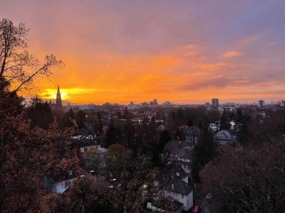 Exponierte Lage mit unverbaubarem Traumblick in Herdern - einmaliges Penthouse !