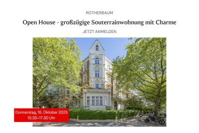 Open House am 16.10.2025
Attraktive Kapitalanlage im Grindelviertel!