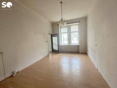 #SQ - KAISERECK - SANIERUNGSBEDÜRFTIGE 2 ZIMMER ALTBAUWOHNUNG IN SIMMERINGER TOPLAGE