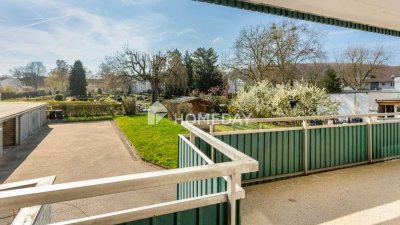 Sonnige 4 -Zimmer-Wohnung mit Balkon, Garage und viel Platz in Bonn-Friesdorf