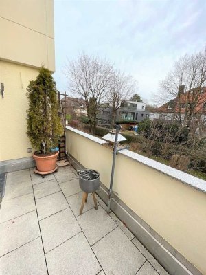 Voll  möblierte 3- Zimmer Wohnung mit 3 Balkonen und hochwertiger Einbauküche zu vermieten