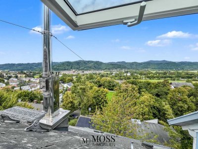 Wie ein Reihenhaus: 3,5 Zi Maisonette Dachgeschoss Wohnung in Freiburg Littenweiler Leerstehend