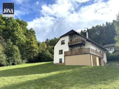Einfamilienhaus im Grünen; weitläufige Wiesen und Felder - Ruhe satt!