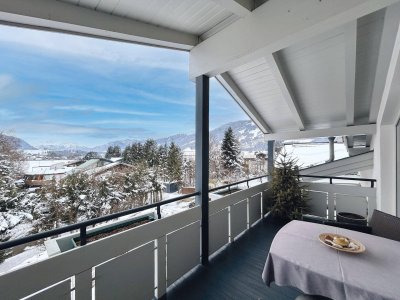 Ihr privates Refugium – Penthouse mit Balkon, Loggia und alpiner Traumkulisse