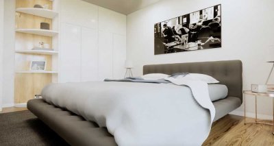 3-Zimmer-Wohnung mit 2 Terrassen und Gartenanteil!