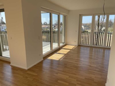 Neubauwohnung mit Blick ins Grüne: exklusive 2-Zimmer-Wohnung mit Balkon in Stuttgart-Möhringen