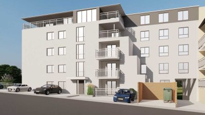 NEUBAU: Tolle 3-Zimmer-Wohnung (im 1. OG) mit Balkon und Stellplatz