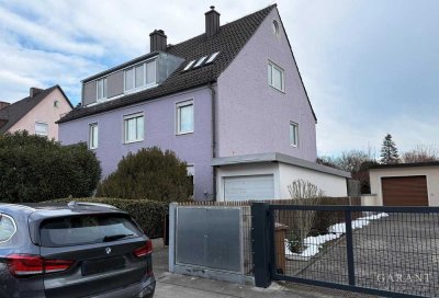 3-Parteien-Haus auf großem Grundstück mit Baureserve