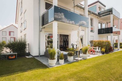 In begehrter Fronhoflage - Exklusive 3 ZKB-Terrassenwohnung mit Privatgarten!