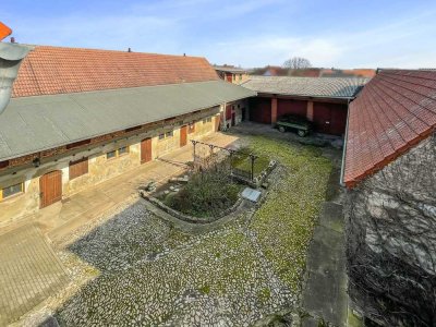 Top-TIPP: Grundsolider Vierseitenhof mit geräumigem Wohnhaus in Groß Rosenburg - vielseitig nutzbar