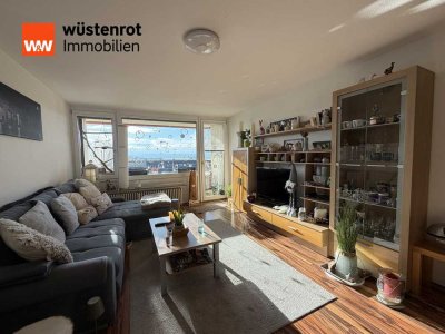 Lichtdurchflutete 2,5-Zimmer-Wohnung mit Panorama-Ausblick inklusive Tiefgaragenstellplatz