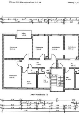 Modernisierte 5-Zimmer-Wohnung in Baiersdorf, frei ab 01.08.2025, Wo.Nr. 1058