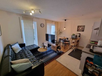 Modernes 2-Zimmer-Apartment mit Terrasse ...