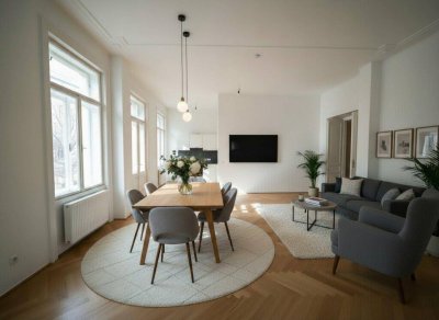 Charmantes, ansprechendes Apartment in zentraler Lage des 8. Bezirks mit zwei kleinen Balkonen