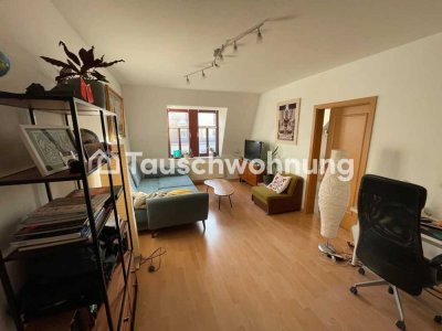 Tauschwohnung: ruhige Dachgeschosswohnung mit ganzjährigem Sonneneinfall