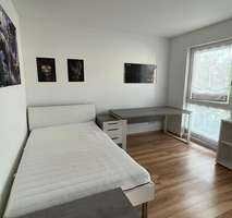 Möbliertes Studentenapartment im 2. OG mit Balkon in Augsburg-Göggingen, frei ab 01.05.26