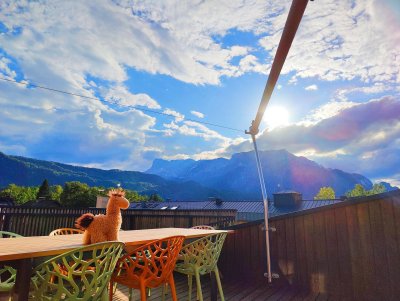 Exklusive Penthousewohnung mit Panoramablick in Puch