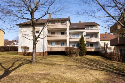 Herrliche 3-Zi Wohnung mit Balkon und Blick über die Stadt - sofort bezugsfrei