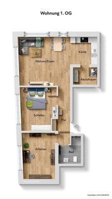 Exklusive Neubauwohnung im Erstbezug - stadtnah & parkgelegen