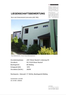 Von Privat - ohne Maklergebühren! Gepflegtes 4-Zimmer-Reihenhaus mit Garten in Wiener Neudorf