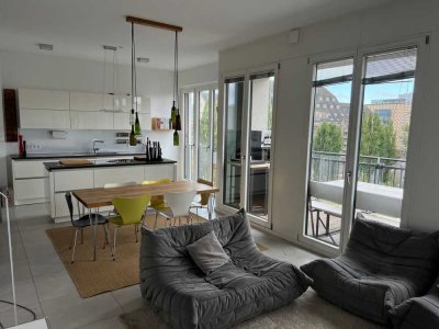 Luxuriöse 2-Zimmer Loft-Wohnung mit Balkon in Berlin-Friedrichshain