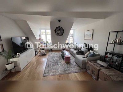 Tauschwohnung: Altstadt-Lehel: 2.5-Zimmer-Maisonettewohnung, 74 m²