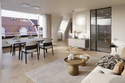 Kernsanierte Dachterrassenwohnung im Altbau - Bezugsfertig Q2/26