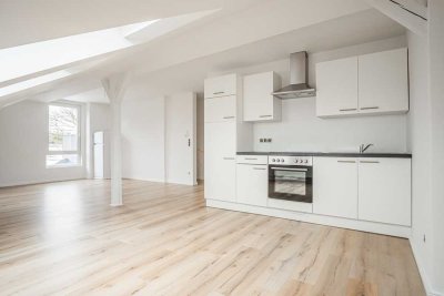 Gut geschnittene 2-Zimmer-Wohnung mit Einbauküche und Stadtsee-Blick – Zentral in Rendsburg gelegen