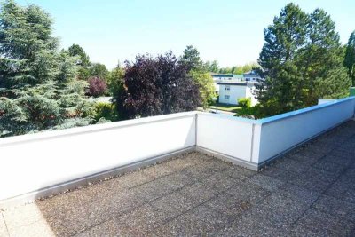 Penthouse Maisonette mit großer Dachterrasse und Fernblick